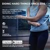 Elite Jumps - Do Hard Things 1 Beaded Jump Ropes - Strong & Durable Materials - Resize & Adjust - Fitness & Cardio Training - Improve Rhythm, Speed, Agility - White/Black view 4