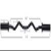 Signature Fitness Powergainz Standard Olympic Super Curl Barbell Curl Bar Threaded Curl Bar, 48 inch,Black view 4