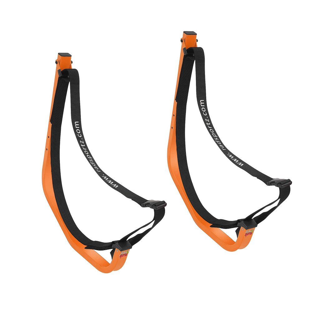 Kayak Storage System Wall Mount Hanging Storage with 125lb Capacity for Kayaks, Surfboards, Paddleboard, or Snowboards by RAD Sportz