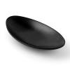 Framendino, A5 Melamine Jewelry Dish Organizer Decorative Trinket Frosted Black Ship view 1