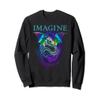 Imagine Fantasy Dragon Tattoo Youth Magical Wings Boys Men Sweatshirt view 1