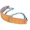 Dominion Strength Training Oiled Leather Heavy-Duty Leather Dip Belt with Steel Chain - Ultimate Accessory for Weighted Pullups, Dips, and Progressive Overload (Oiled Leather) view 1