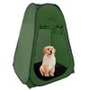 RecPro Portable Pop Up Privacy Tent | Changing Room, Toilet, Shower, Rain Shelter for Camping & Beach | Includes Carry Bag, Ground Cover, and rain Cover (Without Rug Stakes, Green) view 1