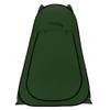RecPro Portable Pop Up Privacy Tent | Changing Room, Toilet, Shower, Rain Shelter for Camping & Beach | Includes Carry Bag, Ground Cover, and rain Cover (Without Rug Stakes, Green) view 3
