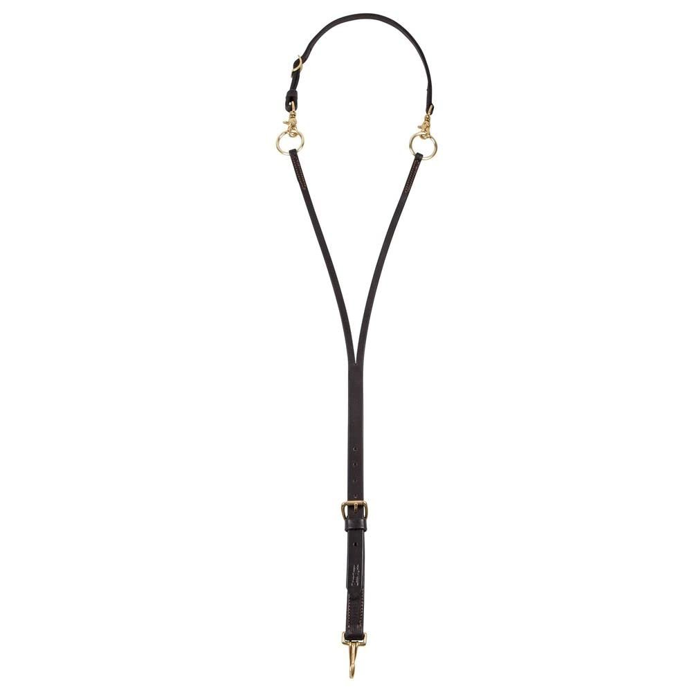 Victor Supreme Bob Hart Arabian Training Martingale | Designed with Leading Trainer Bob Hart | Adjustable for Ideal Fit | Converts to Training Fork | Quality Amish Craftsmanship