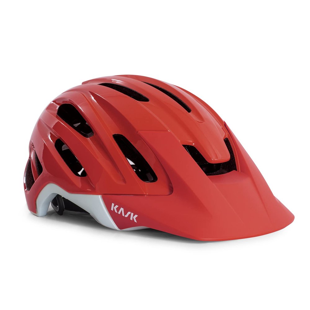 KASK Caipi Bicycle Helmet I Road Cycling, Trail & Enduro Bicycle Helmet - Red - Small