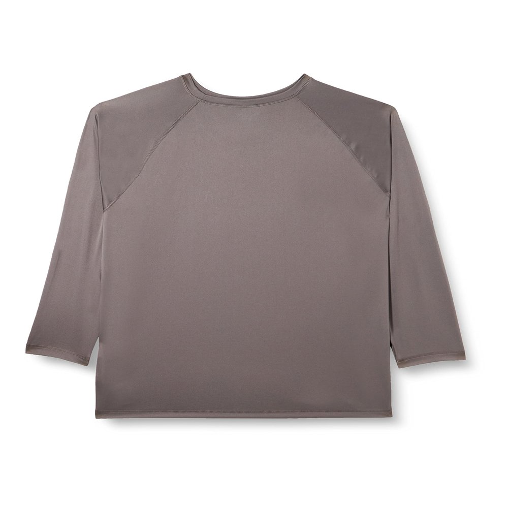 Amazon Essentials Men's Rash Guard Long Sleeve, Charcoal, XX-Large
