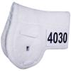 Dura-Tech E-Z View Wither Relief Pin-On Style Hunter Horse Saddle Pad | Wither Relief Design | Hypo-Allergenic Synthetic Fleece | Non-Slip Bottom | Easy Number Display | Gel Insert Compatible view 3
