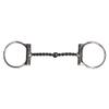 FES Offset D Ring Twisted Sweet Iron Snaffle Horse Bit | Perfect for Horses Heavy on Hands | Ideal Training Bit | Sweet Iron for Enhanced Sensitivity view 1