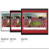 NC State Wolfpack Football - Framed Print by Blakeway Panoramas view 2