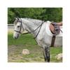 Billy Royal German Martingale | Effortless Headset Training | Durable Mountain Climbing Rope | Includes 7' x 3/4" Wide Split Reins | Brass and Stainless Hardware | Dark Oil Leather Finish view 3