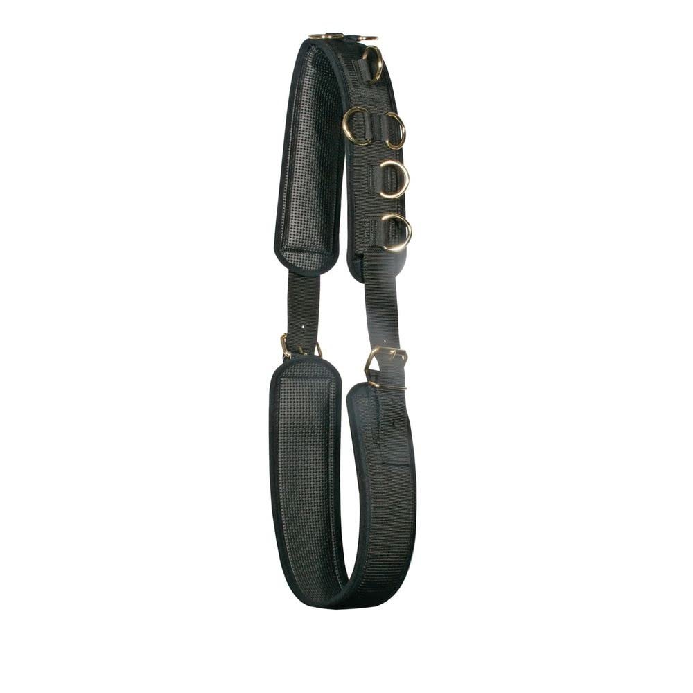 Dura-Tech Neoprene & Nylon Training Surcingle for Horses | Lightweight & Durable | Non-Slip Fit | Breathable Neoprene | Comfortably Padded | 12 D-Rings