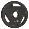 BalanceFrom Powergainz Olympic 2-Inch Cast Iron Plate Weight Plate for Strength Training and Weightlifting,Black POG-AT2IN-10X4 view 2