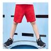 EISHOW Little Baby Cotton Shorts,2 Pack Baby Solid Pull-On Shorts Sleep Bottoms Jogger Beach Shorts Pants with Back Pockets (2 Pack-red+Blue,5-6Y,5 Years,6 Years) view 4