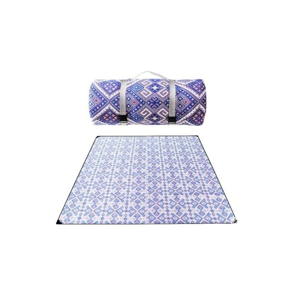 Oxford Cloth Beach Blanket, Extra Large Picnic Blanket Multi-Function Picnic Mat Suitable for Beach Camping Hiking Travel (Color : B)