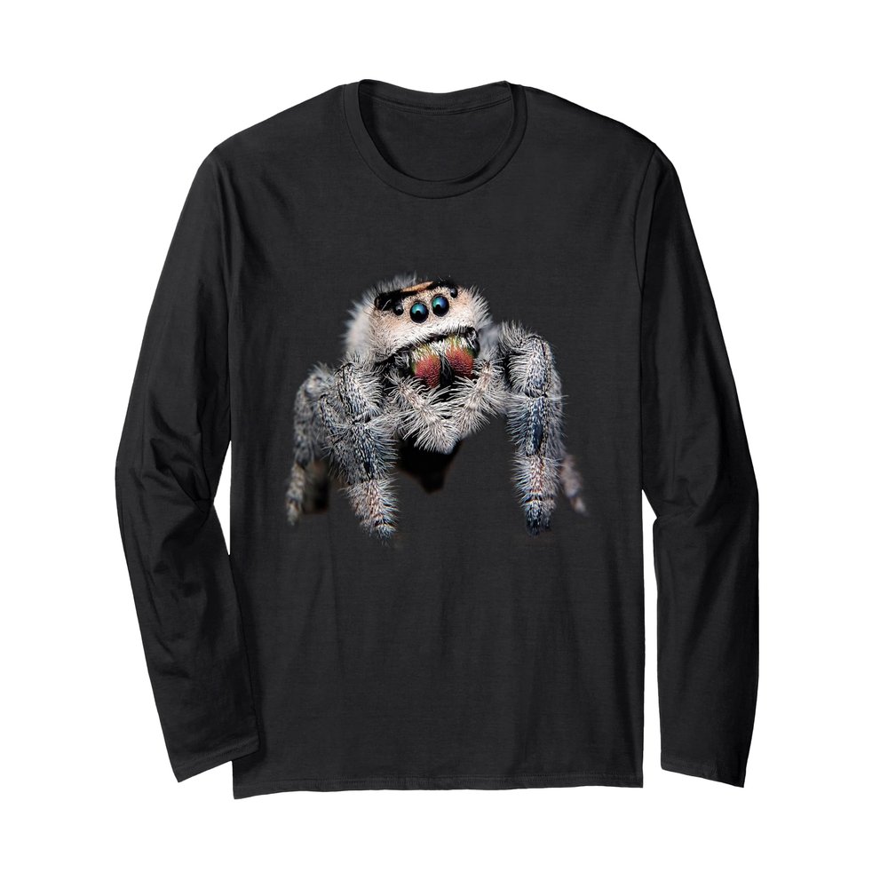 Arachnid Pet Spider Salticidae - Cute Spider Long Sleeve T-Shirt