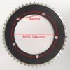 Fixed Gear Track Bike Chainring 144 BCD Bicycle Chain Wheel 44T 46T 48T 49T 50T 51T 52T 53T Single Speed Aluminum Alloy (144 BC 53T) view 2