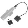 NOBUHIRO Remote Pressure Switch, Tactical Weapon Light Flashlight Switch for M300 / M600 Series, Fit for Picatinny Rail, with Conversion Mount kit Suitable for Mlok/Keymod Rails (SF Plug BK) view 3