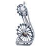SwishTi Titanium Road Cyclocross Gravel Bicycle Bike Rear Derailleur Oversized Pulley Wheel System Cage OSPW for Shimano Ultegra r8000 r8050 Dura Ace r9100 r9150 11s use (Black) view 2