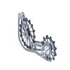 SwishTi Titanium Road Cyclocross Gravel Bicycle Bike Rear Derailleur Oversized Pulley Wheel System Cage OSPW for Shimano Ultegra r8000 r8050 Dura Ace r9100 r9150 11s use (Black) view 3