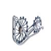 SwishTi Titanium Road Cyclocross Gravel Bicycle Bike Rear Derailleur Oversized Pulley Wheel System Cage OSPW for Shimano Ultegra r8000 r8050 Dura Ace r9100 r9150 11s use (Black) view 4