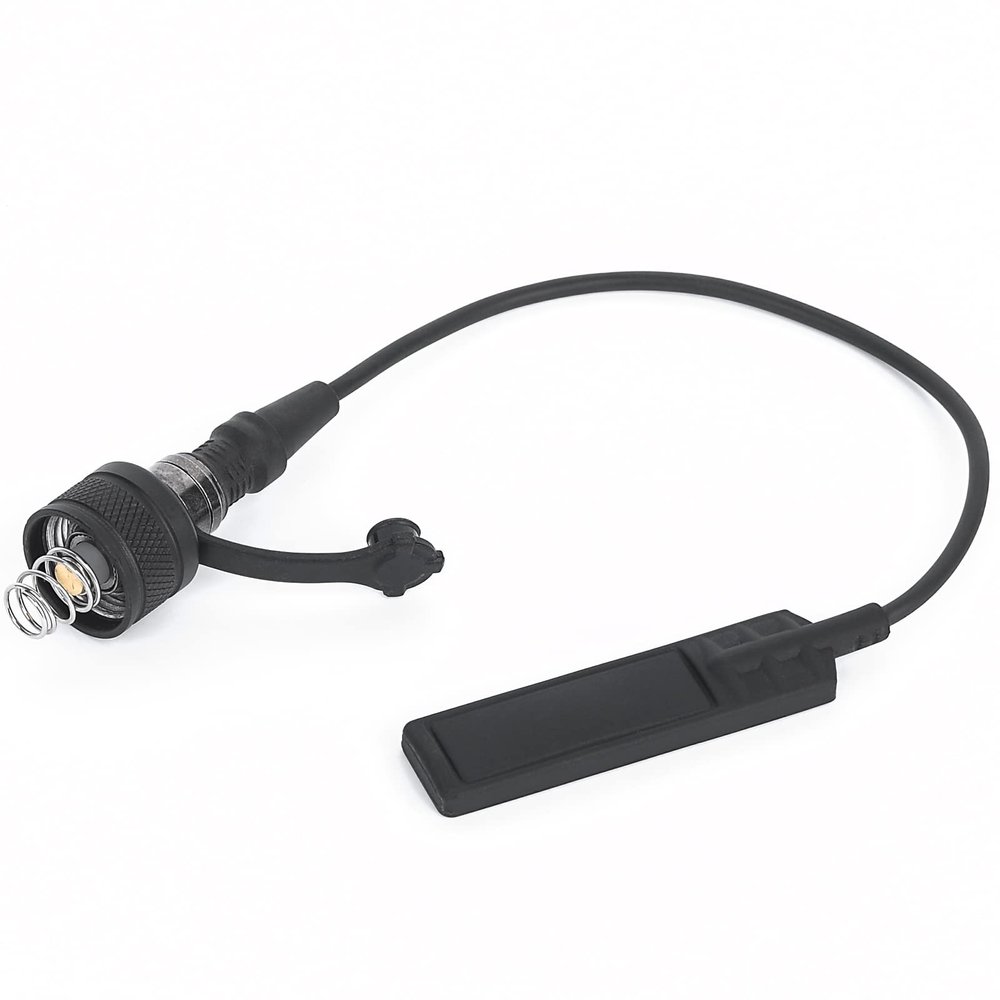 NOBUHIRO Pressure Switch with Rear Tail Cap for WADSN M300 M600 Flashlight