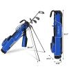 Golf Stand Bag, Lightweight Golf Easy Carry Bag with Padded StrapDurable Pitch n Putt Golf Bag, Practice Ranger Sunday Golf Bag for Men&Women view 2