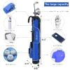 Golf Stand Bag, Lightweight Golf Easy Carry Bag with Padded StrapDurable Pitch n Putt Golf Bag, Practice Ranger Sunday Golf Bag for Men&Women view 4
