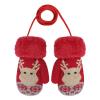 Toddler Kids Mittens Christmas Elk Winter Gloves Full Finger Knitted Mittens with String for Baby Boys Girls Valentines Gift view 2