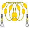 65ft Tow Rope, Boating Tow Ropes for 1-4 Rider Towable Tubes, W/Floats, Stainless Steel Hook at Each end, idear for Water Sports SELEWARE view 1