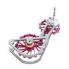 SwishTi Road Cyclocross Gravel eBike Bicycle Bike Rear Derailleur Oversized Pulley Wheel System Cage OSPW Cycling for Sram Red Force Rival Mechanical 10 11 Speed use (Red) view 4