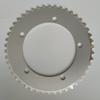 MYEEI MeeyI Bike Chainring 130 BCD Fixed Gear Chain Ring 44T 46T 48T 50T 52T 53T Fixie Road Track Bike Chainwheel Single Speed 130mm BCD Chainring Silvery (Color : 130BCD-44T) view 2