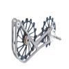 SwishTi Road Cyclocross Gravel eBike Bicycle Bike Rear Derailleur Oversized Pulley Wheel System Cage OSPW Cycling for Sram Red Force Rival Mechanical 10 11 Speed use (Black) view 1
