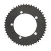 MYEEI MeeyI Bike Chainring 130 BCD Bicycle Chainring 130 BCD Single Speed Chain Ring Fixie Road Track Bike Gear Chainwheel 44T 46T 48T 50T 52T 53T (Color : 130BCD-44T Black) view 1