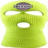 Genuine Made in USA 3-Hole Mask Embroidered Pink Vacation Knitted Ski Mask Warm Graphic Balaclava (Neon) view 1