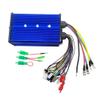 yuandai yuandai Intelligent Brushless Controller 48V 60V 72V 84V 2000W Maximum Current 45A Aluminium Alloy E-Bike Brushless Motor Controller for Electric Bicycle Scooter, silver view 1