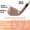 POSSOT 3 PCS Wedge Set or Individual Golf Wedges, Available in 52 Gap Wedge, 56 Sand Wedge and 60 Lob Wedge for Man and Woman Right Hand with Rubber Grip view 3