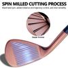POSSOT 3 PCS Wedge Set or Individual Golf Wedges, Available in 52 Gap Wedge, 56 Sand Wedge and 60 Lob Wedge for Man and Woman Right Hand with Rubber Grip view 4