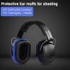 Bcoxan Shooting ear protection safety eamuffs, Gun range hearing protection, Shooting glasses, Earplugs, carrying case view 3