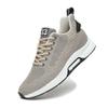 Men Elevator Sneakers Sports Shoes Invisible Height Increasing Elevator Shoes Hidden Heel Trainers 2.36 Inches Taller Lace up Fashion Sneakers Beige 41 view 1