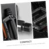 1pair Non- Mountain Bike Pedals Road Bike Foot Boards Grip Area for Enhanced Safety Compatible Black view 4
