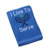 LEVLO Funny Pickleball Gifts I Live to Serve Sport Towels Best Tennis Gift for Tennis Pickleball Player (I Live to Serve) view 4