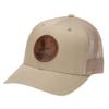 Banded Leather DUK Patch Logo Mesh Back Cap - Khaki view 1