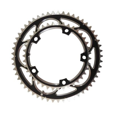MYEEI MeeyI Folding Bike Chain Wheel 50T 39T Double Disc 130 BCD Chainwheel Road Bicycle Chainring Alloy Crankset Speed 2/32" (Color : 130BCD 39T)