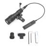 NOBUHIRO M300C 300 Lumens Tactical Flashlight, with Replaceable Mounting Rotating Base, Suitable for 20mm Picatinny & Mlok/Keymod Rail, Include with Remote Pressure & Push Button Switch (M300C) view 1
