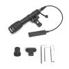NOBUHIRO M600C 800 Lumens Tactical Flashlight, with Replaceable Mounting Rotating Base, Suitable for 20mm Picatinny & Mlok/Keymod Rail, Include with Remote Pressure & Push Button Switch (M600C) view 1