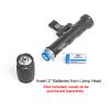 NOBUHIRO M600C 800 Lumens Tactical Flashlight, with Replaceable Mounting Rotating Base, Suitable for 20mm Picatinny & Mlok/Keymod Rail, Include with Remote Pressure & Push Button Switch (M600C) view 2