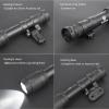 NOBUHIRO M600C 800 Lumens Tactical Flashlight, with Replaceable Mounting Rotating Base, Suitable for 20mm Picatinny & Mlok/Keymod Rail, Include with Remote Pressure & Push Button Switch (M600C) view 3