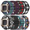 8 Pack Elastic Bands Compatible with Fitbit Versa 3 & Fitbit Versa 4 & Fitbit Sense & Fitbit Sense 2, Adjustable Nylon Sport Strethy Wristband for Fitbit Versa 3 / Versa 4 Smartwatch Women Men