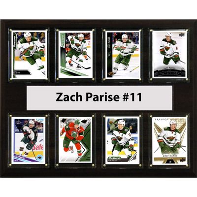 NHL 12"x15" Zach Parise Minnesota Wild 8 Card Plaque